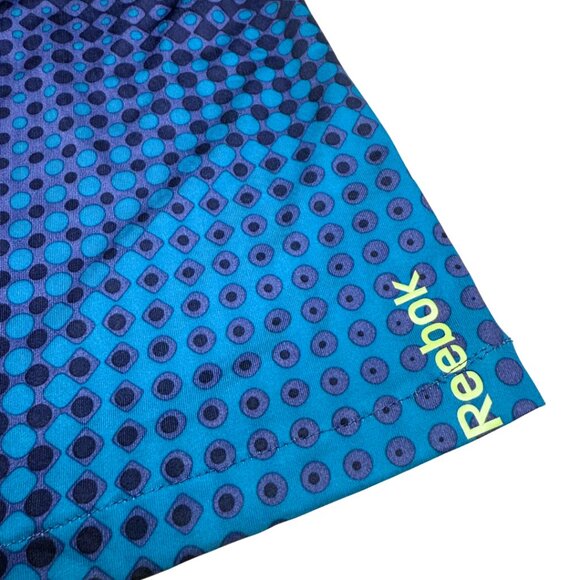 Vintage Y2K Reebok Blue Dot Racerback Tank Top Womens M Good Condition - Picture 2 of 7